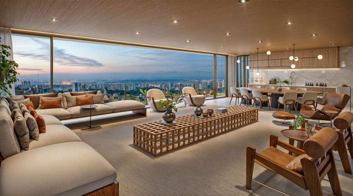 Apartamento de Luxo com Vista para o Parque